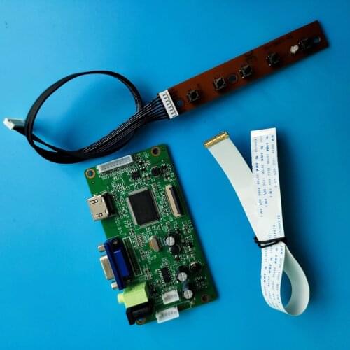 Kit for HB140WX1-501/301/601/401/411 SCREEN display EDP DRIVER LED LCD LED panel HDMI VGA Controller board 30pin 1366X768