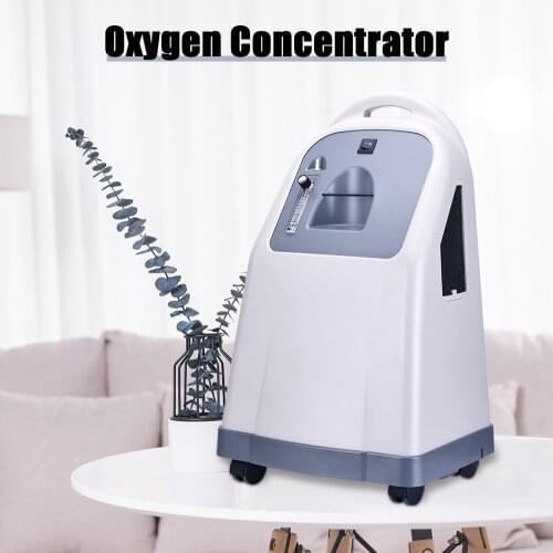 10L High Oxygen Purity Concentrator Medical Grade Generator for Oxygen Therapy Oxygen Treatment Display Language English