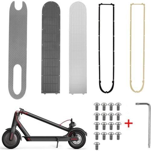 For Xiaomi M365 Electric Scooter Battery Compartment Cover Bottom Battery Cover With 17PCS Bottom Battery Cover Screws kit