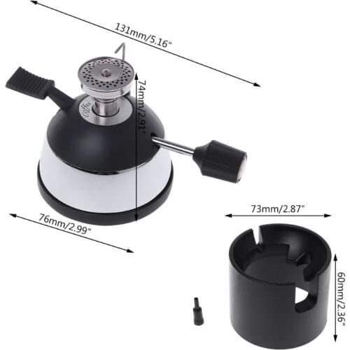 Mini Tabletop Butane Gas Burner With Ceramic Flame Head For Siphon Syphon Hario Coffee Heater Maker Mar28