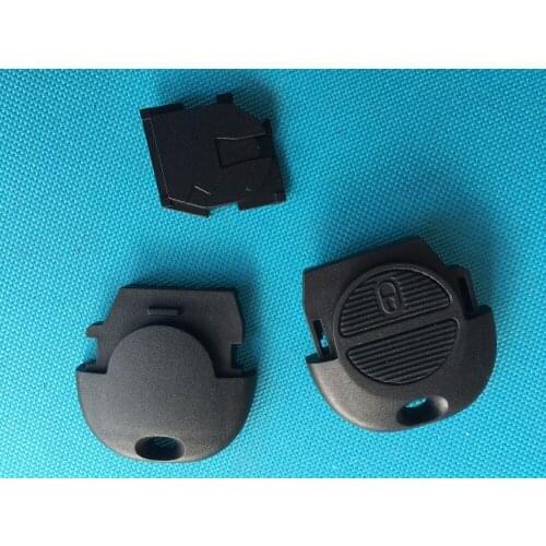 20Pcs/Lot Of New Replacement Key Case For Nissan Micra Almera Primera X-Trail 2 Buttons Remote Shell Cover Blank No Logo Parts