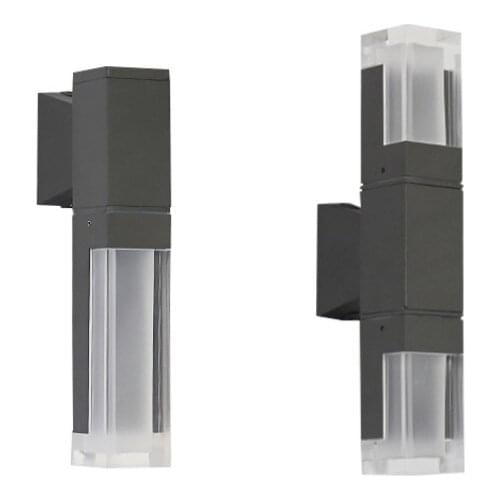 New Style Modern LED Porch Lamp 10W Pillar Shape Waterproof Outdoor Wall Lamp for Garden Courtyard Sconce Corridor Path Lighting