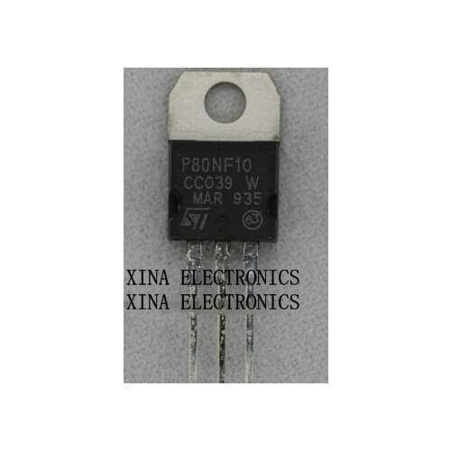 STP80NF10 P80NF10 80A/100V TO-220 ROHS ORIGINAL 20PCS/lot Free Shipping Electronics composition kit