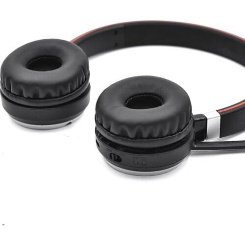 1Pair Leather Ear Cushion Cover Earpads for Jabra Evolve 20 20se Drop Shipping