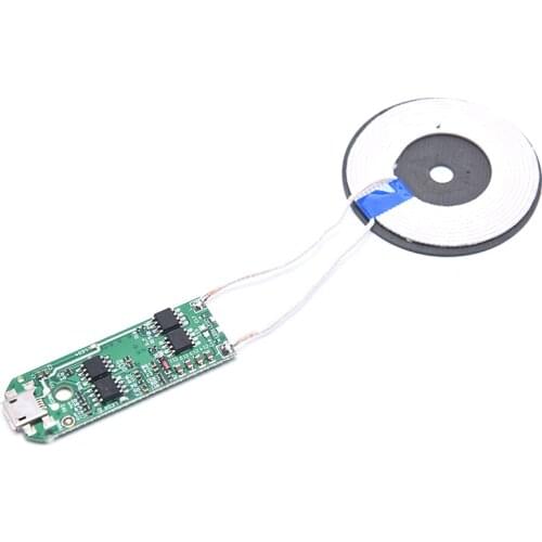 1pc 5W Qi Fast Charging Wireless Charger PCBA DIY Standard Accessories Transmitter Module Coil Circuit Board