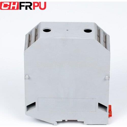1PCS UIK-240N Universal DIN Rail Mounted Terminal Blocks Screw Type Connector Electrical Crimp Terminator