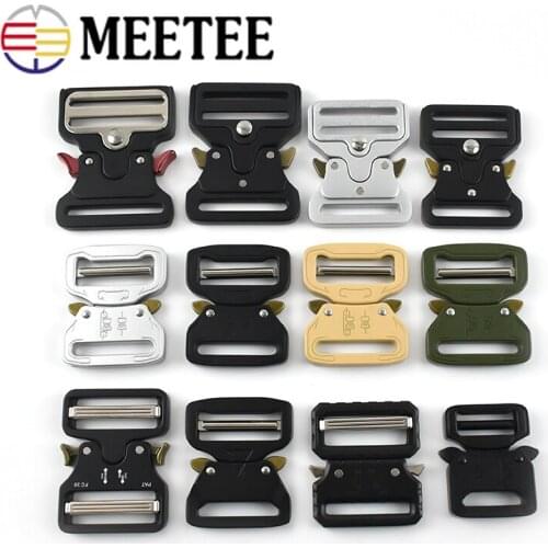2/5Pcs 39MM Alloy Quick Side Release Buckles Mens Outdoor Tactical Belt Buckle Head Clothes Webbing Strap Outdoors Accessory