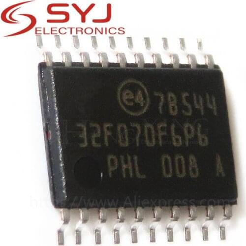 2pcs/lot STM32F070F6P6 STM32F070 32MCU TSSOP-20 In Stock