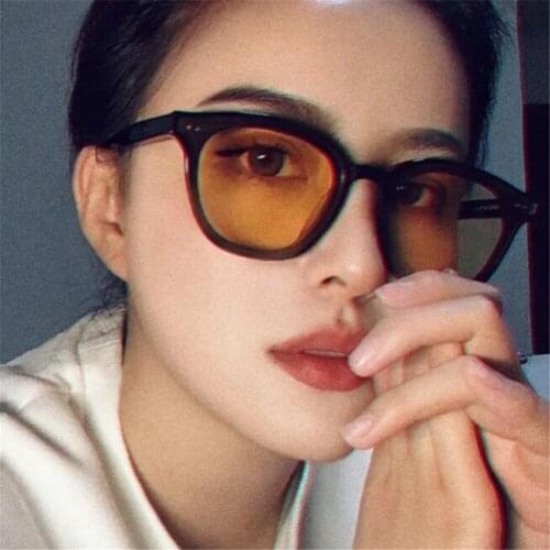 2021 Vintage Rice Nail Round Women/men Sunglasses Brand Designer Glasses Ocean Lens Shopping Uv400 Classic Eyewear Sun Glasses
