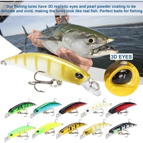 Random Color 4 Pcs Fishing Lures Baits Saltwater Swimbaits Freshwater Jerkbaits Realistic Simulation Lures Slow Sinking Baits