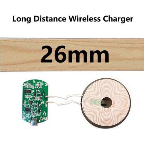 Long Distance Wireless Charger DIY Module PCBA Circuit Board Coil For iPhone 12 8 Galaxy S20 XIAOMI HUAWEI Qi Wireless Charging