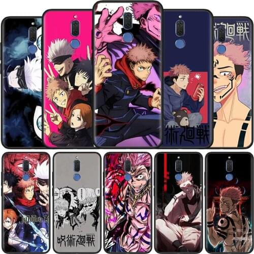 Anime Jujutsu Kaisen Phone Case for Huawei Mate 10 20 Lite 40 Pro Plus 40RS Cases for Huawei Y6 Y7 Y9 2019 Y5p Y6p Y8s Y8p Cover