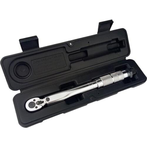 1/4 Inch Torque Wrench Square Drive 5-25NM Two-Way Precise Ratchet Wrench Repair Spanner Key Hand Tools