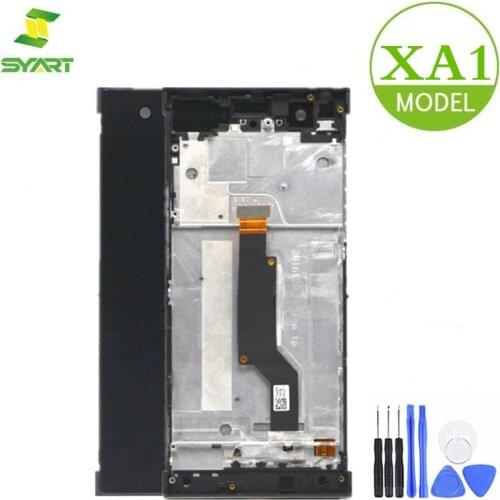 For Sony Xperia XA1 LCD Display Touch Screen Digitizer Assembly Replacement For Xperia G3112 G3116 G3121 G3123 G3125 5.0" LCDs