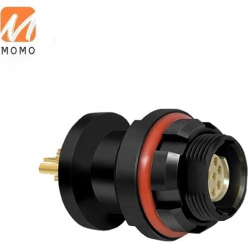 Electrical 0U series UR07 FGX panel mount socket push pull locking connector