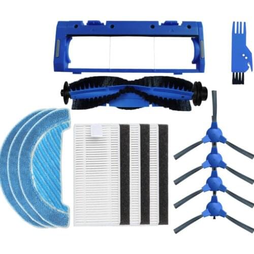 HEPA Filter Mop Cloth Rags Side Brushes Main Roller Brush for Cecotec 1790 Conga 1090 Robot Vacuum Cleaner Parts Accessories