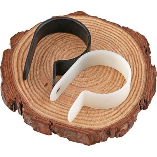 Nylon Cable Clamp Plastic P Clips Black Hose Fasteners Cable Durable Mounting