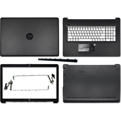 NEW Laptop LCD Back Cover/Front Bezel/Palmrest Upper Case/Bottom Case /Hinges Cover For HP 17-CA 17-BY L22506-001 Black