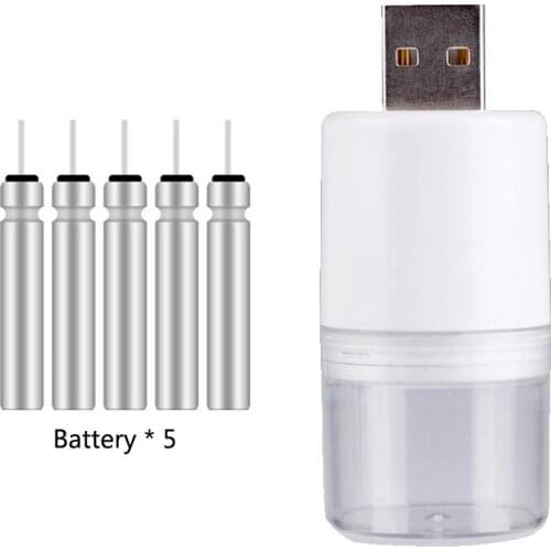New 1pcs Fishing Float Rechargeable Battery CR425 USB Charger LED Fishing Float Accessory For For Different Charger Devices