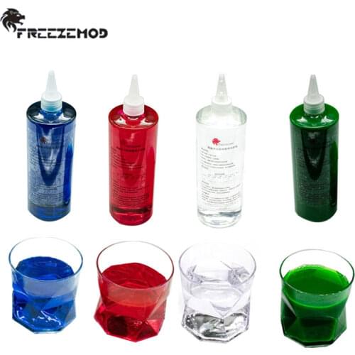 PC Water Cooling 500ML Liquid For Computer Coolant Liquids,Antu-Corrosion Deionized Heat Conduction with 250ML Water Bottle