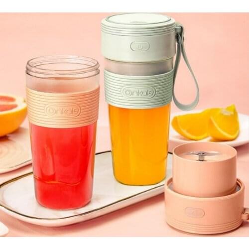 Portable Electric Fruit Juicer Mug Cup Smoothie Maker Blender Machine Sports Bottle Juicing Cup Multi-function Fruit Blender
