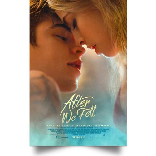 After We Fell Wall MOVIE Photo Art Film Print Silk Poster for Your Home Wall Decor 24x36inch