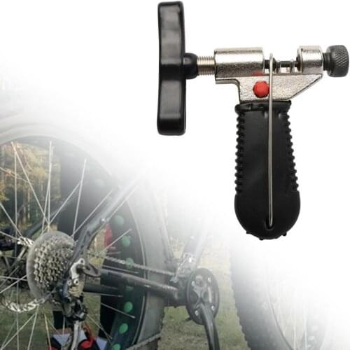 Chain Breaker Splitter Bike Hand Repair Removal Tool Pin Service Tool Compact Precise Action Steel Bike Chain Rivet Pin Remover