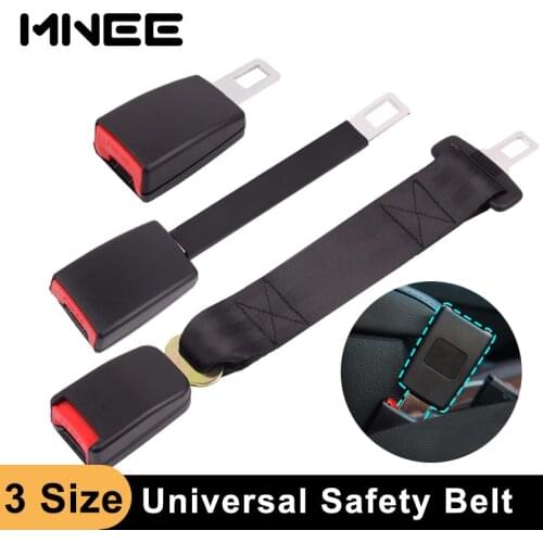 Universal Seat Belt Extender Steel Safety Belt Buckle for 20-22MM Tongue Car Seat Belt Clip Extension Plug Buckle Seat belt Clip