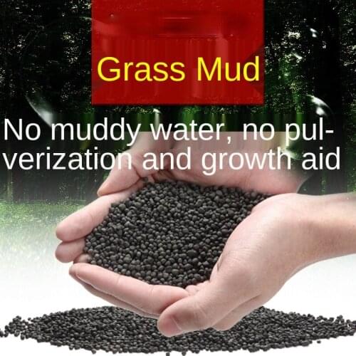 High Quality Water Grass Mud Water Grass Tank Bottom Sand Water Grass Mud Black Mud Muddy Water Stable Fertilizer Effect 500g