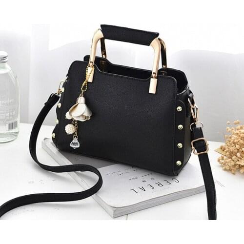 2020 Brand New Women Fashion Ornaments Totes Solid Metal Handle Handbag Hotsale Ladies Purse Messenger Crossbody Shoulder Bags