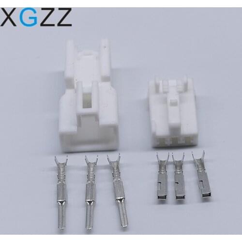 5Sets 3 Pin 7282-1030 Wire Connector Female And Male Electrical Connector Reading Lamp Fog Lamp Headlight Sensor Socket