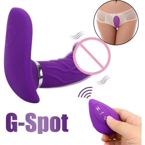 Wearable Dildo Vibrator Clitoris Stimulator Vaginal Massage Silicone Sex Toys for Woman Wireless Control Female Masturbation