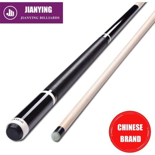 CHINA JIANYING PD08 Billiard Punch&Jump Cue 12.75mm Tip Canadian Solid Maple Shaft Professional Billard Stick Cost-Effective
