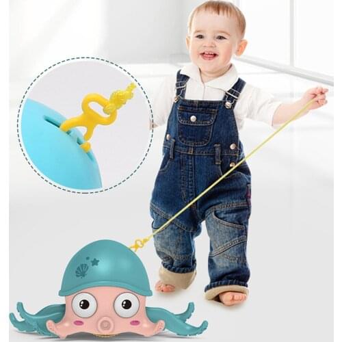 Classic Wind Up Toy Crawling Octopus Baby Bathing Bathtub Floats Bath Toy