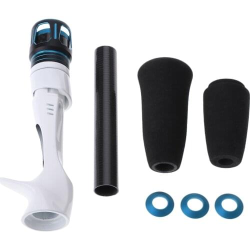 EVA Handle Kit Spray Painted Reel Seat DIY Fishing Rod Accessory