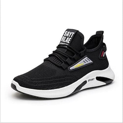 2021 New men Casual Shoes Fashion Breathable Mesh Platform Sneakers Comfortable man Trainers Non-slip shoes size 39-44