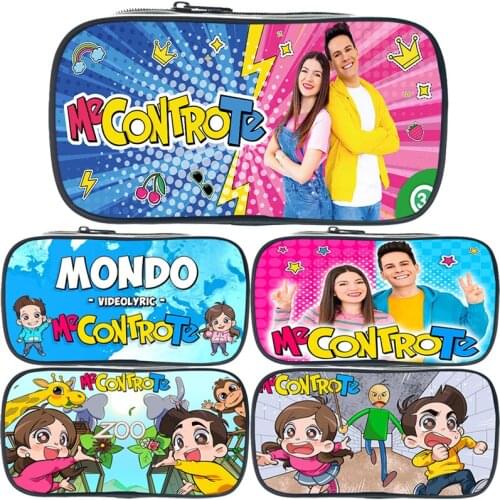 Kids Me Contro Te Pencil Box High Quality Pencil Case For School Boys Girls Pen Bags Cartoon Makeup Bags Students Stationery Bag