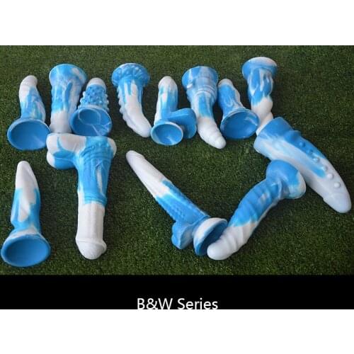 FAAK Sex Dildo Horse Dildos Wolf Penis Anal Plug Realistic For Woman Vagina Butt Plug Masturbator Sucker Lesbian Sex Products