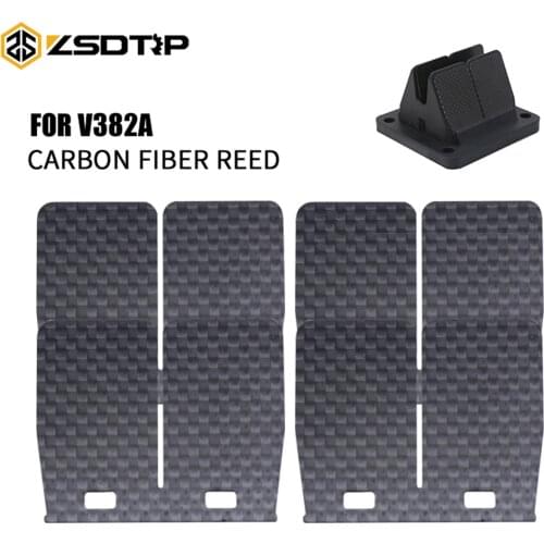 ZSDTRP Carbon Fiber Reed Valve Motorcycle Dit Pit Bike Flex Dual Stage Intake Reed Valve For Yamaha YZ85 1993-2001 Carbon Fiber