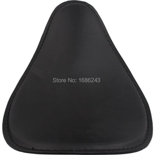Universal Motorcycle Black Solo Driver Seat Fits For Harley Sportster Xl 883 1200 Honda Yamaha Suzuki Chopper Custom New