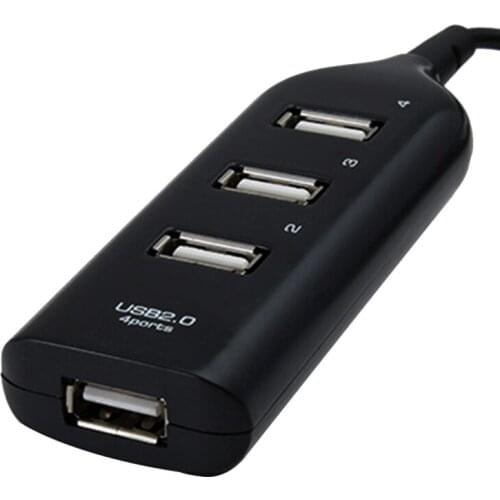 USB Hub 2.0 Multi USB 2.0 Hub USB Splitter High Speed 4 Ports 2.0 Splitter Multi HUB Splitter Expansion Adapter For PC Computer