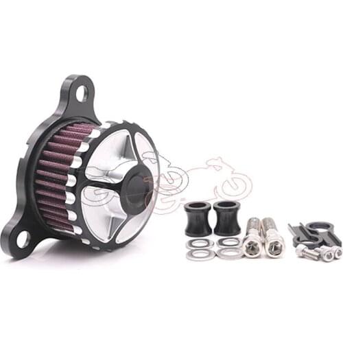 Motorcycle Air Filter Aluminum Cleaner Filter For Harley Road King Gliding Softail Touring Street Glide CVO 2008-2018 up