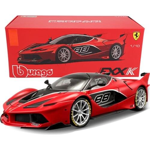 1:18 scale Top Version Ferraried Fxxk Metal Sports Car Model Simulated Diecast Decoration Toys Alloy Car toy model Free Shipping