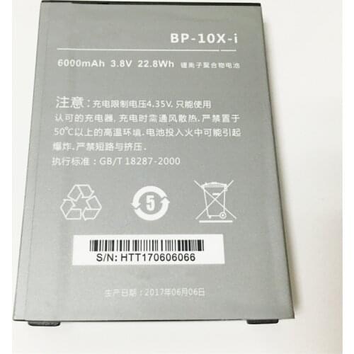 3.8V 6000mAh BP-10X-i For Highscreen Boost 2 / Innos D10 D10C D10F D10CF Battery