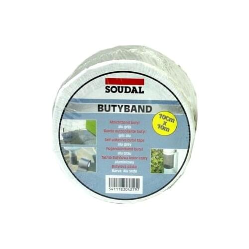 Soudal Butyband Butyl Based Aluminum Insulation and Repair Tape
