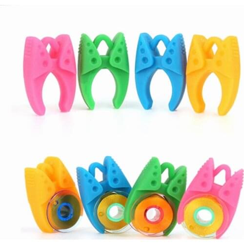 12/24/36/48 PCS Bobbin Clamps Holders Keeping Bobbin Thread Tails Under Control Sewing Tools Bobbin Clamps Clips Holders 5BB5044