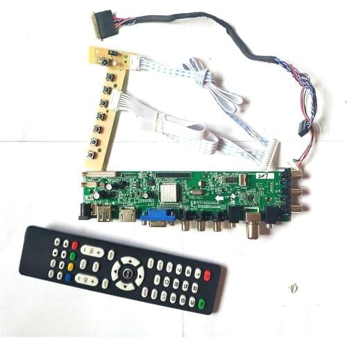 For M116NWR1 R3/R4/R0/R1 LVDS 40-Pin 1366*768 universal DVB digital HDMI-Compatible VGA USB AV TV 3663 LCD Controller board