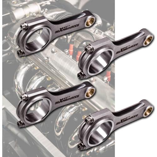 New Connecting Rods For Opel For Vauxhall Corsa B 1.6 GSi C16XE Tigra X16XE 4pcs Conrods + ARP Bolts 600-800HP