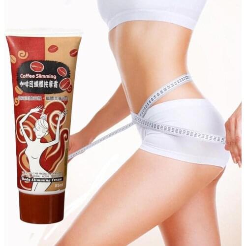 85ml Coffee Fat Burner Body Slimming Cream Leg Body Waist Fat Burning Gel Anti Cellulite Effective Weight Loss Massage Cream