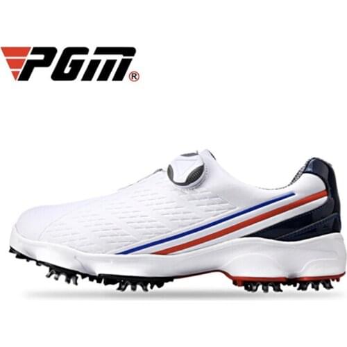 PGM Golf Sports Mens Shoes Waterproof Fashion Casual Sneakers Quick Lacing Breathable Non-Slip XZ107 Wholesale